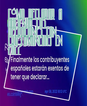 Como hay que declarar las criptomonedas