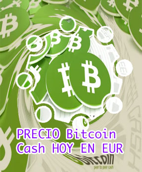 Precio bitcoin cash hoy